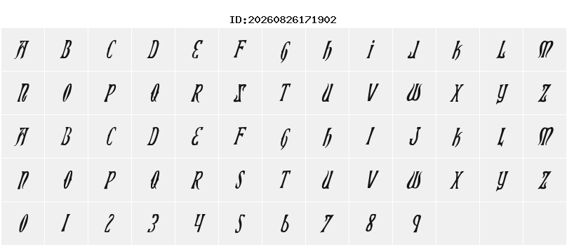 Character Map