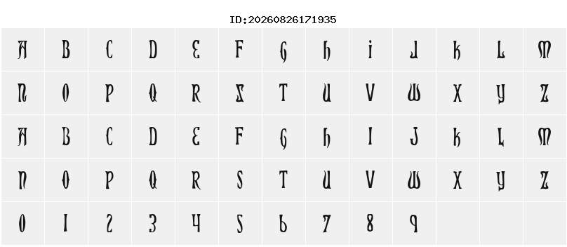 Character Map