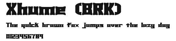 Xhume (BRK) Preview