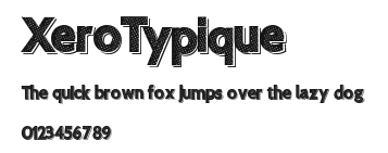 XeroTypique Preview