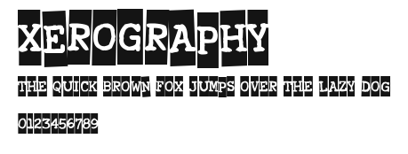 Xerography Preview
