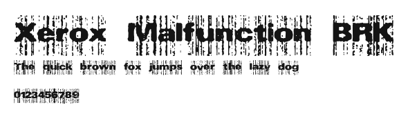 Xerox Malfunction BRK Preview