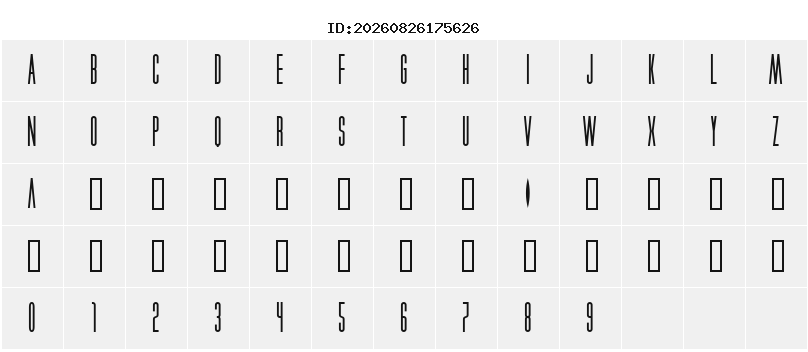 Character Map