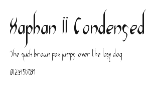 Xaphan II Condensed Preview