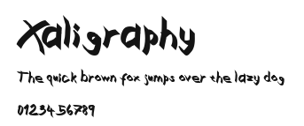 Xaligraphy Preview