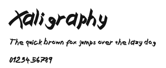 Xaligraphy Preview