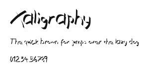 Xaligraphy Preview