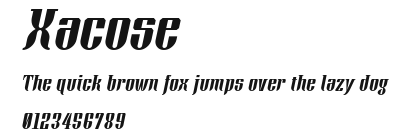 Xacose Preview