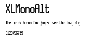 XLMonoAlt Preview