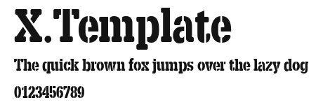 X.Template Preview