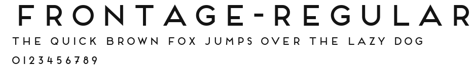 Frontage-Regular Preview