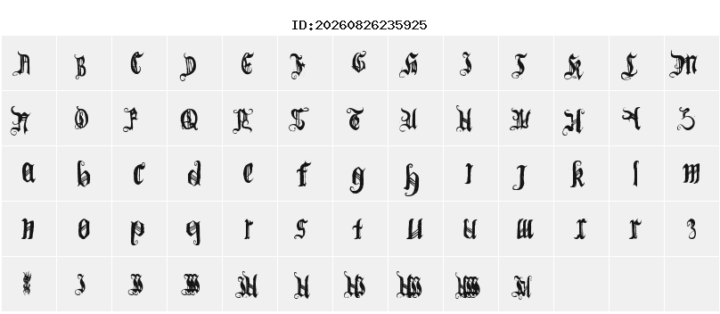 Character Map