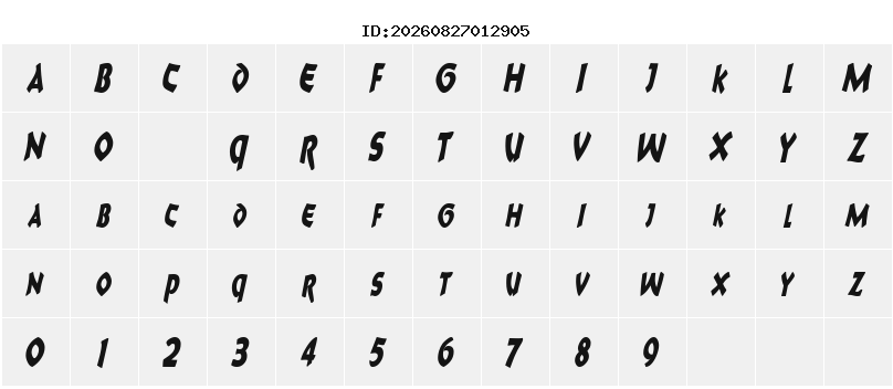 Character Map