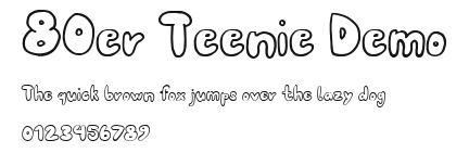 80er Teenie Demo Preview