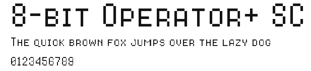 8-bit Operator+ SC Preview