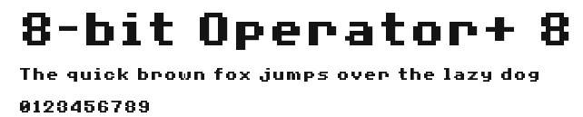 8-bit Operator+ 8 Preview