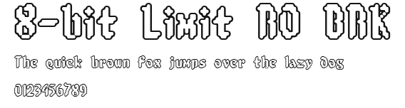 8-bit Limit RO BRK Preview