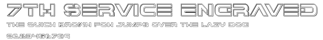 7th Service Engraved Preview