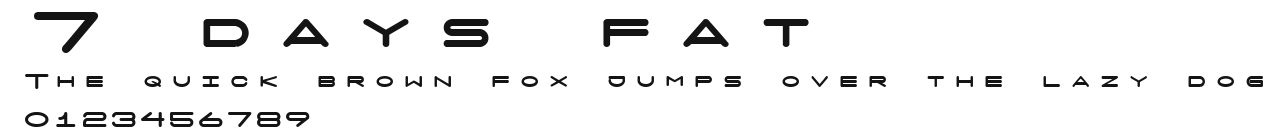 7 days fat Preview