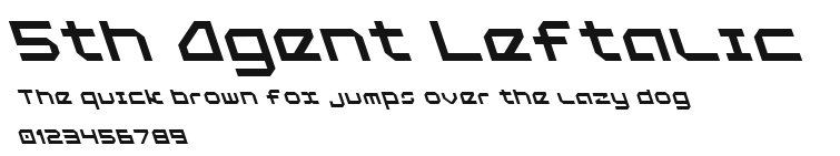 5th Agent Leftalic Preview