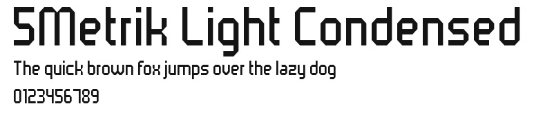 5Metrik Light Condensed Preview