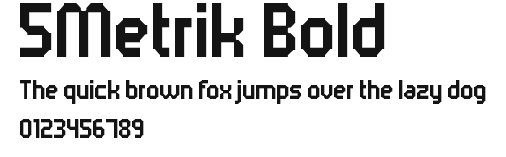 5Metrik Bold Preview