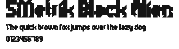 5Metrik Black Alien Preview