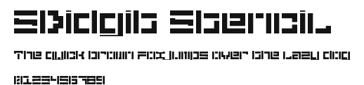 5Didgit Stencil Preview