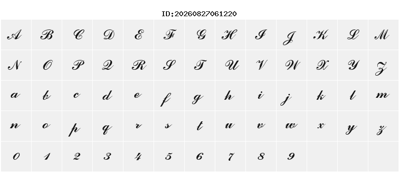 Character Map