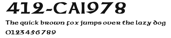 412-CAI978 Preview