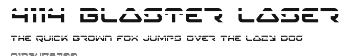 4114 Blaster Laser Preview