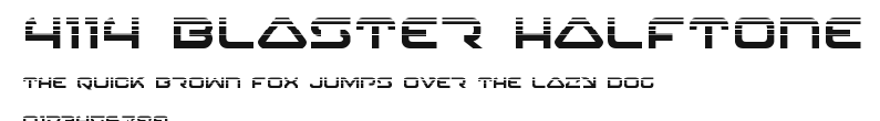 4114 Blaster Halftone Preview