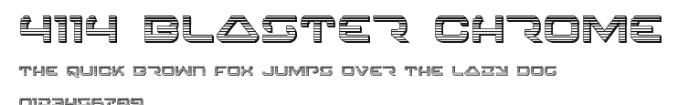 4114 Blaster Chrome Preview