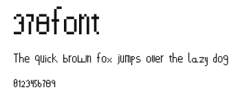 378font Preview