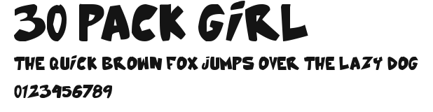 30 Pack Girl Preview
