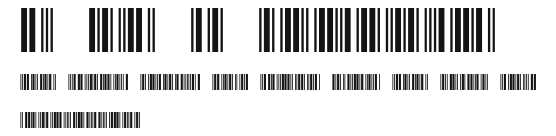 3 of 9 Barcode Preview