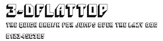 3-DFlattop Preview