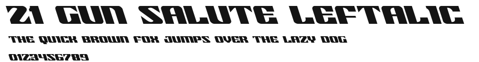 21 Gun Salute Leftalic Preview