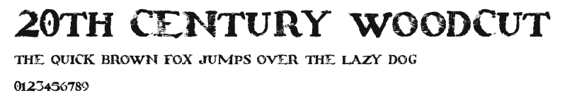 20th Century Woodcut Preview
