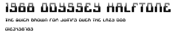 1968 Odyssey Halftone Preview