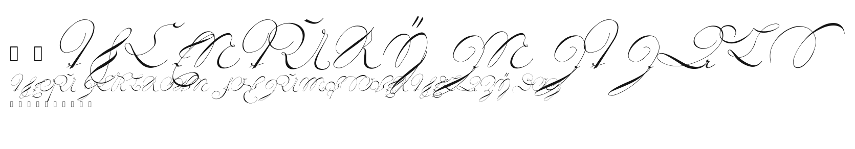 18th Century Initials Preview