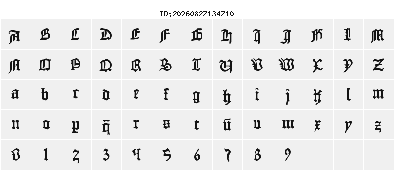 Character Map