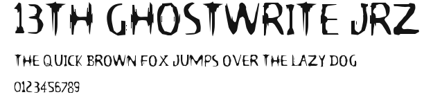 13th Ghostwrite JRZ Preview