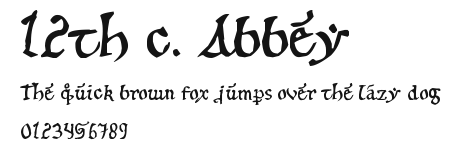 12th c. Abbey Preview