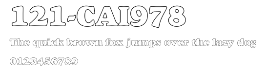 121-CAI978 Preview