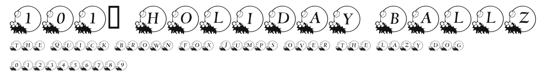 101! Holiday BallZ Preview
