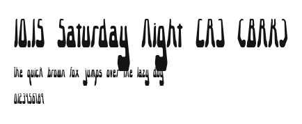 10.15 Saturday Night [R] (BRK) Preview