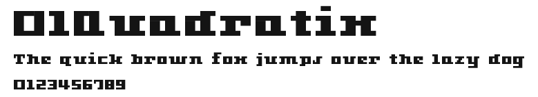 01Quadratix Preview