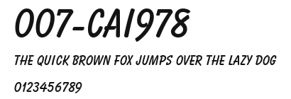 007-CAI978 Preview