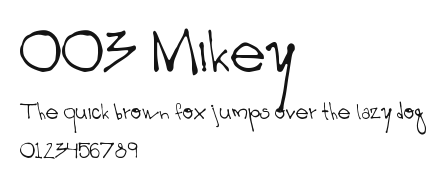 003 Mikey Preview